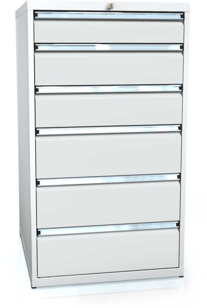 Drawer cabinet 1240 x 710 x 750 - 6x drawers